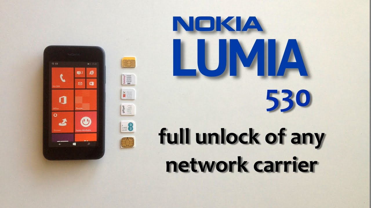 Nokia lumia 550 unlock code free
